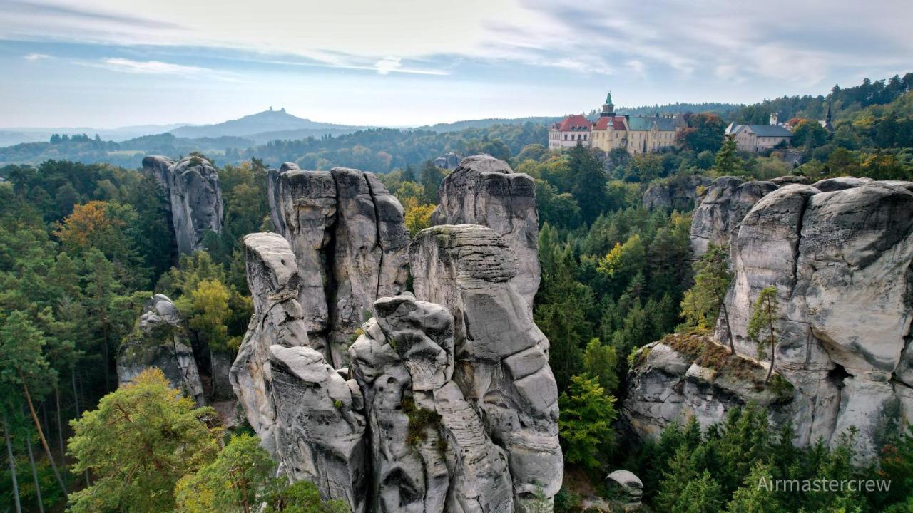 Апартаменты U Kapitana Radvanovice Экстерьер фото